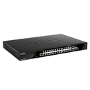 D-Link DGS-1520-28MP/E switch Gestionado L3 Gigabit Ethernet (10/100/1000) Energía sobre Ethernet (PoE) 1U Negro