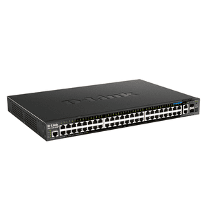 D-Link DGS-1520-52MP Gestionado L3 Gigabit Ethernet (10/100/1000) Energía sobre Ethernet (PoE) 1U Negro