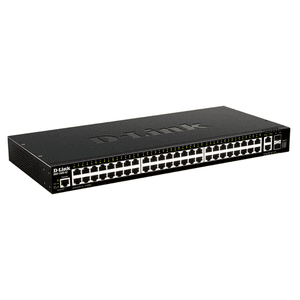 D-Link DGS-1520-52/E switch Gestionado L3 10G Ethernet (100/1000/10000) 1U Negro
