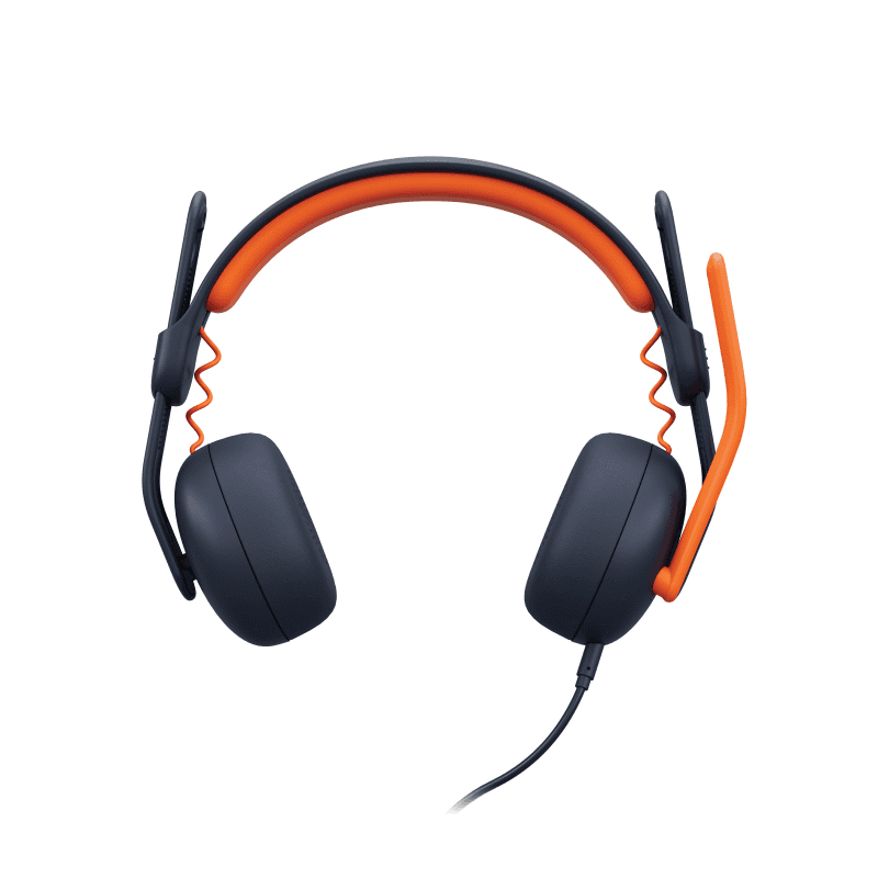 Logitech Zone Learn, pulsera con correa y micrófono para estudiantes, cómoda y regulable para adaptar todas las dimensiones de l