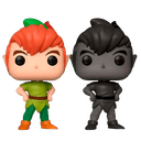 Blister 2 figuras POP Disney Peter Pan Peter Pan Peter Pans Shadow Exclusive