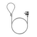 AISENS Cable de Seguridad con Cerradura de Combinacion para Ordenador, Monitor, Portatil 1.5M
