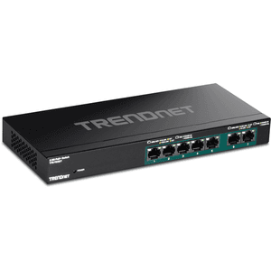 Trendnet TPE-TG327 switch No administrado Gigabit Ethernet (10/100/1000) Energía sobre Ethernet (PoE) Negro