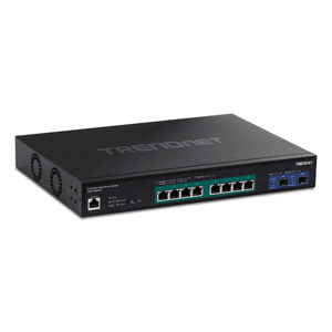 Trendnet TPE-3102WS switch Gestionado 2.5G Ethernet (100/1000/2500) Energía sobre Ethernet (PoE) Negro