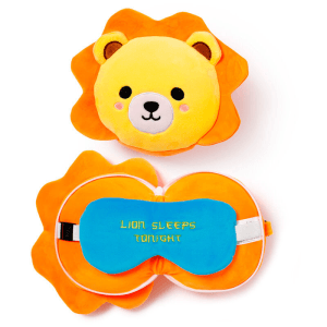 Almohada viaje antifaz Leon Adoramals Resteazzz