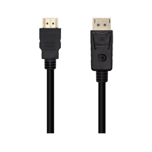 Aisens Conversor DisplayPort A HDMI DP M-HDMI M Negro 1.0m - Cable