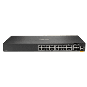 Aruba CX 6200F 24G Class-4 PoE 4SFP+ 370W Gestionado L3 Gigabit Ethernet (10/100/1000) Energía sobre Ethernet (PoE) 1U