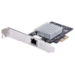 StarTech.com Tarjeta PCIe Adaptadora de Red de 1 Puerto RJ45 10Gb para PC o Servidor, Tarjeta PCI Express Ethernet de 6 Velocida