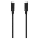 AISENS Cable USB 3.2 Gen1 5Gbps 4k@60Hz 3A 60W E-Marker, Tipo USB-C/M-USB-C/M, Negro, 5.0m
