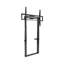 TooQ TITAN Soporte de Suelo Fijo con Regulación Eléctrica de Altura para Pantallas 55"-100", Negro