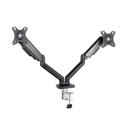 TooQ De Mesa para 2 Pantallas 17"-32", Negro - Soporte