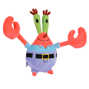 Peluche Sr Cangrejo Bob Esponja 20cm