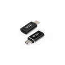 Nanocable Adaptador Micro USB a USB-C, Micro B/M- USB-C/H, Negro