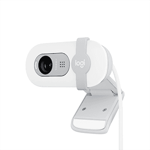 Logitech Brio 100 cámara web 2 MP 1920 x 1080 Pixeles USB Blanco