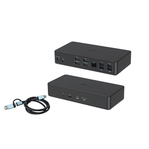 i-tec USB 3.0 / USB-C / Thunderbolt 3 Professional Dual 4K Display Docking Station Generation 2 + Power Delivery 100W