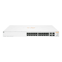 HPE Aruba Networking Instant On 1930 24G Class4 PoE 4SFP/SFP+ 370W Gestionado L2+ Gigabit Ethernet (10/100/1000) Energía sobre E