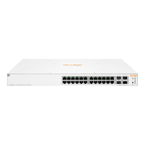 HPE Aruba Networking Instant On 1930 24G Class4 PoE 4SFP/SFP+ 370W Gestionado L2+ Gigabit Ethernet (10/100/1000) Energía sobre E