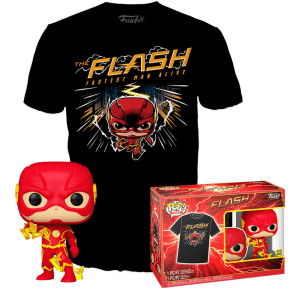 Set figura POP Tee DC Comics The Flash