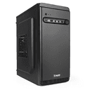 TooQ Caja Minitorre Micro-ATX Negra - Caja Ordenador