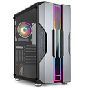 TooQ Nightcity Negro Semitorre Gaming - Caja Ordenador