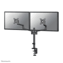 Neomounts DS60-425BL2 Brazo de monitor 17-27" - ahorro de espacio