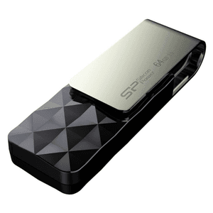Silicon Power Blaze B30 unidad flash USB 64 GB USB tipo A 3.2 Gen 1 (3.1 Gen 1) Negro