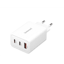 Intenso POWER ADAPTER 1XUSB-A/2XUSB-C/7806512 Universal Blanco Corriente alterna Carga rápida Interior