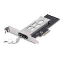 StarTech.com Tarjeta PCIe x4 a SSD NVMe M.2 - Rack Móvil Backplane con Bandeja Removible Hot Swap Intercambiable en Caliente - B
