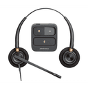 HP Poly Auriculares binaurales Poly EncorePro 520 con desconexión rápida