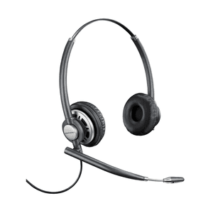 HP Poly Auriculares binaurales Poly EncorePro 720 con desconexión rápida
