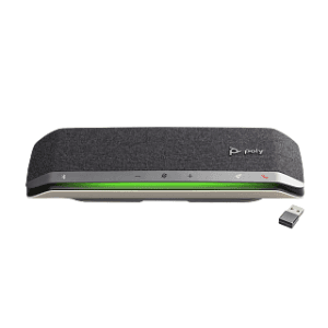 HP Poly Altavoz manos libres USB-A y USB-C Poly Sync 40+ y adaptador USB-A BT700