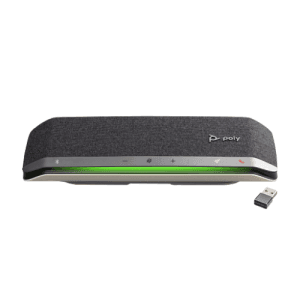 HP Poly Altavoz manos libres USB-A y USB-C con certificación para Microsoft Teams Poly Sync 40+ y adaptador USB-A BT700