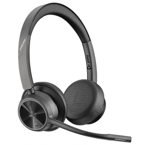 HP Poly Auriculares Poly Voyager 4320 USB-A con certificación para Microsoft Teams + llave BT700