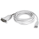 Trendnet TU-S910 cambiador de género para cable USB Type A RS-232 Blanco
