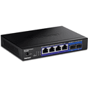 Trendnet TEG-S562 switch No administrado 2.5G Ethernet (100/1000/2500) Negro