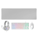 Mars Gaming MCP-RGB3, Pack Gaming Teclado Fixed RGB + Ratón Gaming RGB Flow 3200 DPI + Auriculares Over-Ear RGB + Alfombrilla XX