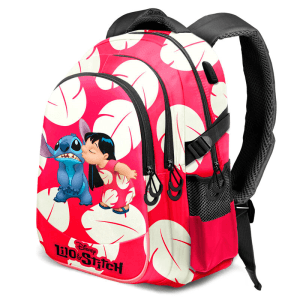 Mochila Kiss Stitch Disney 44cm adaptable