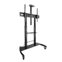 TooQ Ares Soporte de Suelo con Ruedas con Regulación de Altura para Pantallas 60"-100"