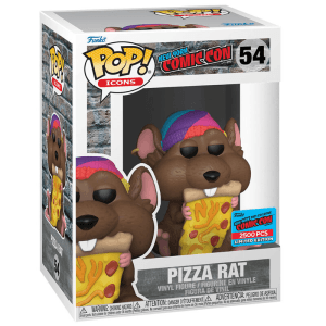 Figura POP New York Comiccon Pizza Rat Exclusive