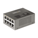 StarTech.com Switch PoE / PoE+ / PoE++ 802.3af/802.3at/802.3bt de 4 Puertos - 95W - 160W de Capacidad de Potencia - Inyector Pow