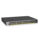 NETGEAR GS752TP-300EUS switch Gestionado L2/L3/L4 Gigabit Ethernet (10/100/1000) Energía sobre Ethernet (PoE) 1U Negro