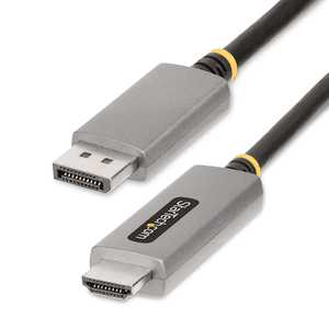 StarTech.com Cable Adaptador de 2m DisplayPort a HDMI - 8K 60Hz - 4K 144Hz - HDR10 - Conversor de Vídeo Activo DP 1.4 a HDMI 2.1