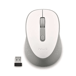 NGS DEW ratón Oficina Ambidextro RF inalámbrico Óptico 1600 DPI