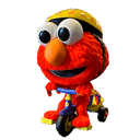 Figura POP Rider Barrio Sesamo Elmo on Trike