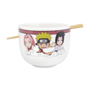BOL RAMEN CON PALILLOS NARUTO TRiO 470ML