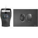 3Dconnexion SpaceMouse Enterprise Kit 2 ratón Oficina Ambidextro RF Wireless + USB Type-A 6DoF