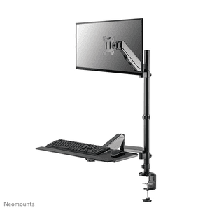 Neomounts DS90-325BL1 Soporte de sobremesa para puesto de trabajo de pie/sentado 17-32" - resorte de gas