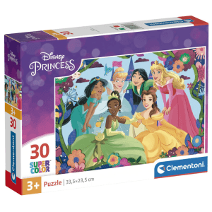 Clementoni Supercolor Disney Princess Puzzle rompecabezas 30 pieza(s) Dibujos