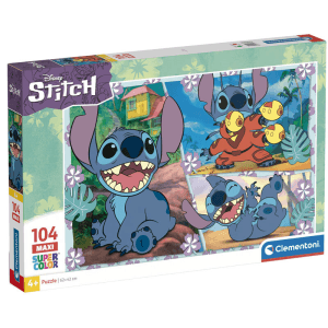 Clementoni Supercolor 23776 puzzle Puzzle rompecabezas 104 pieza(s) Dibujos