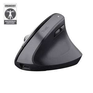 Trust Bayo+ ratón Oficina mano derecha RF Wireless + Bluetooth Óptico 2400 DPI